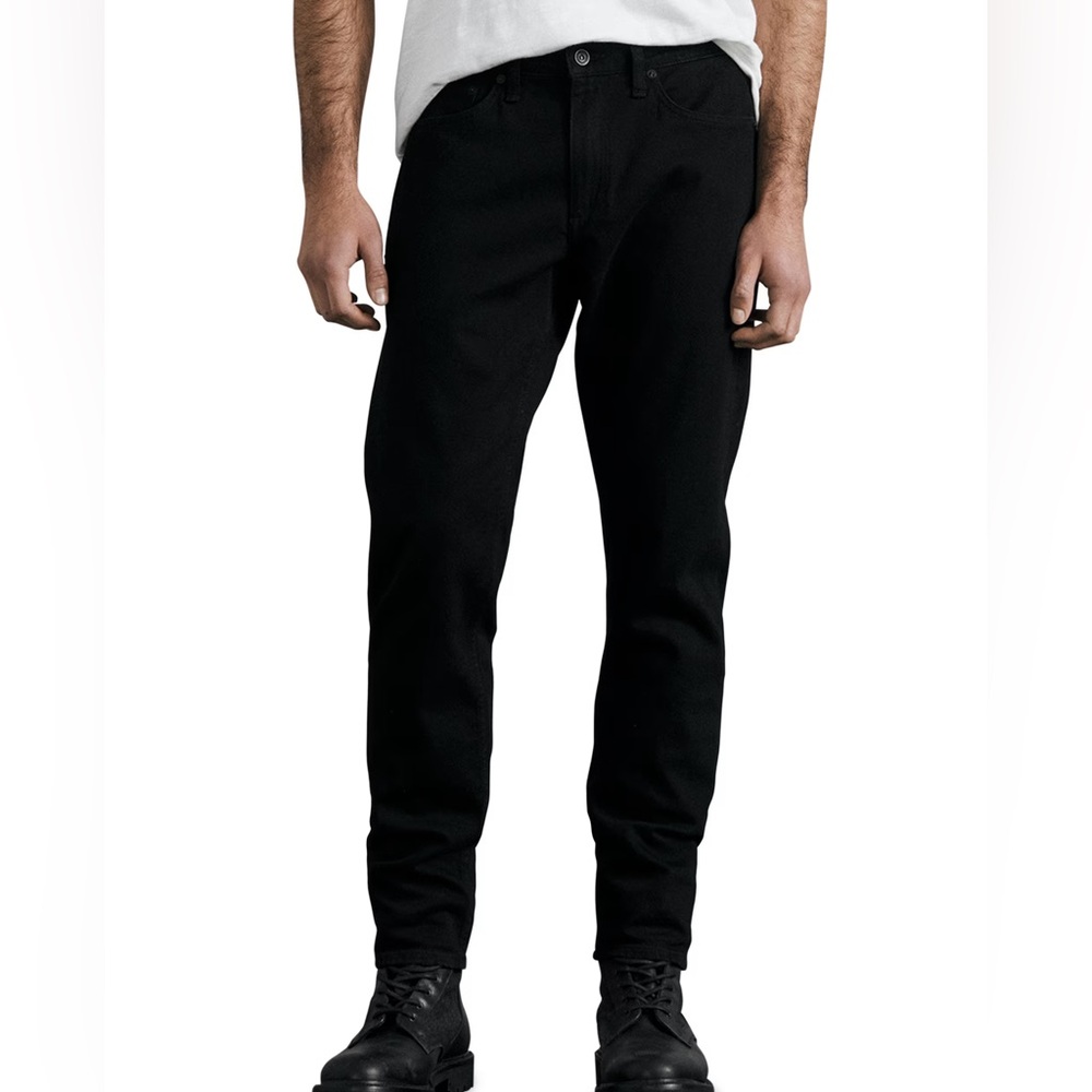 RAG & BONE Fit 2 Slim Fit Jean, Black, 30